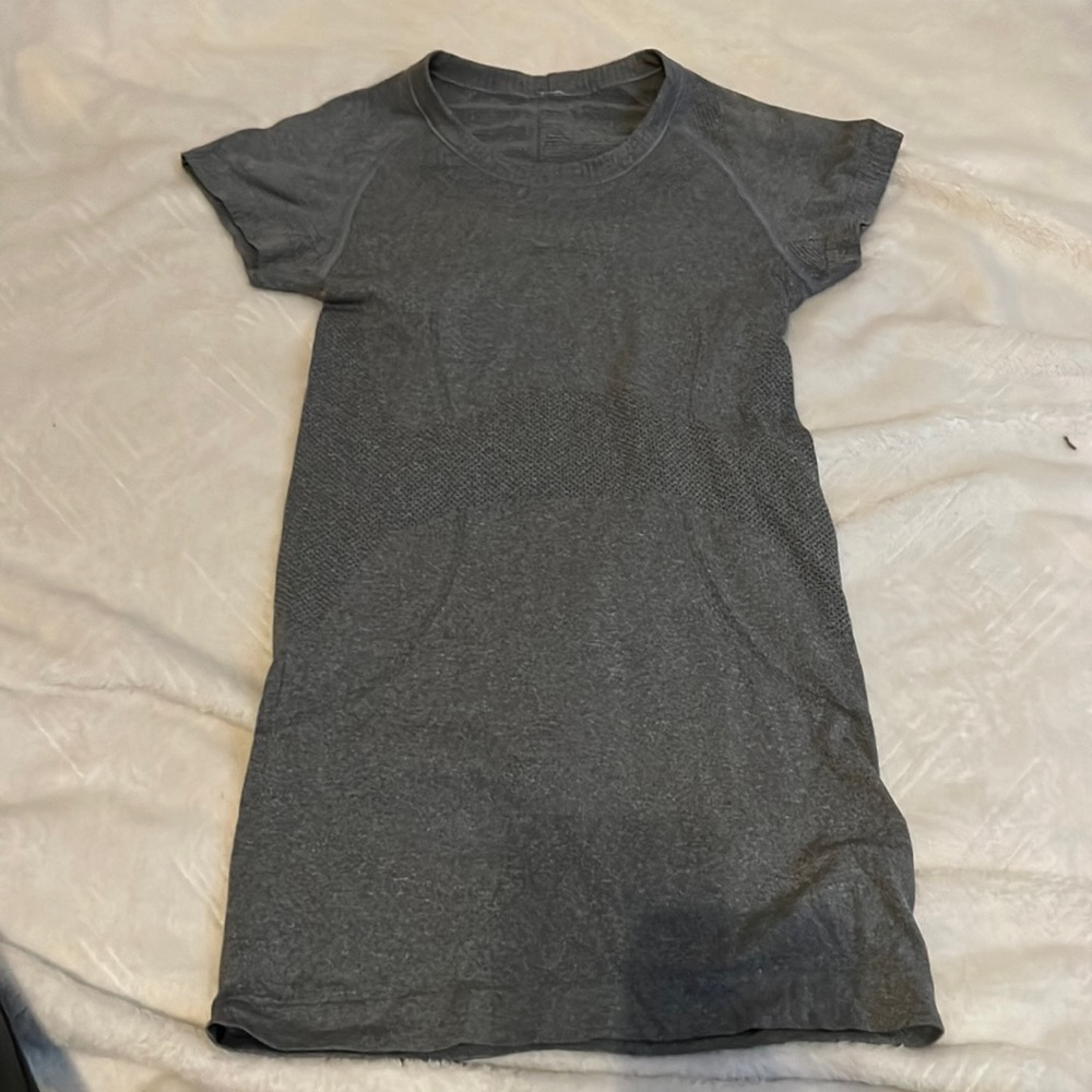 Grey Lululemon Swiftly Tech long  size 2